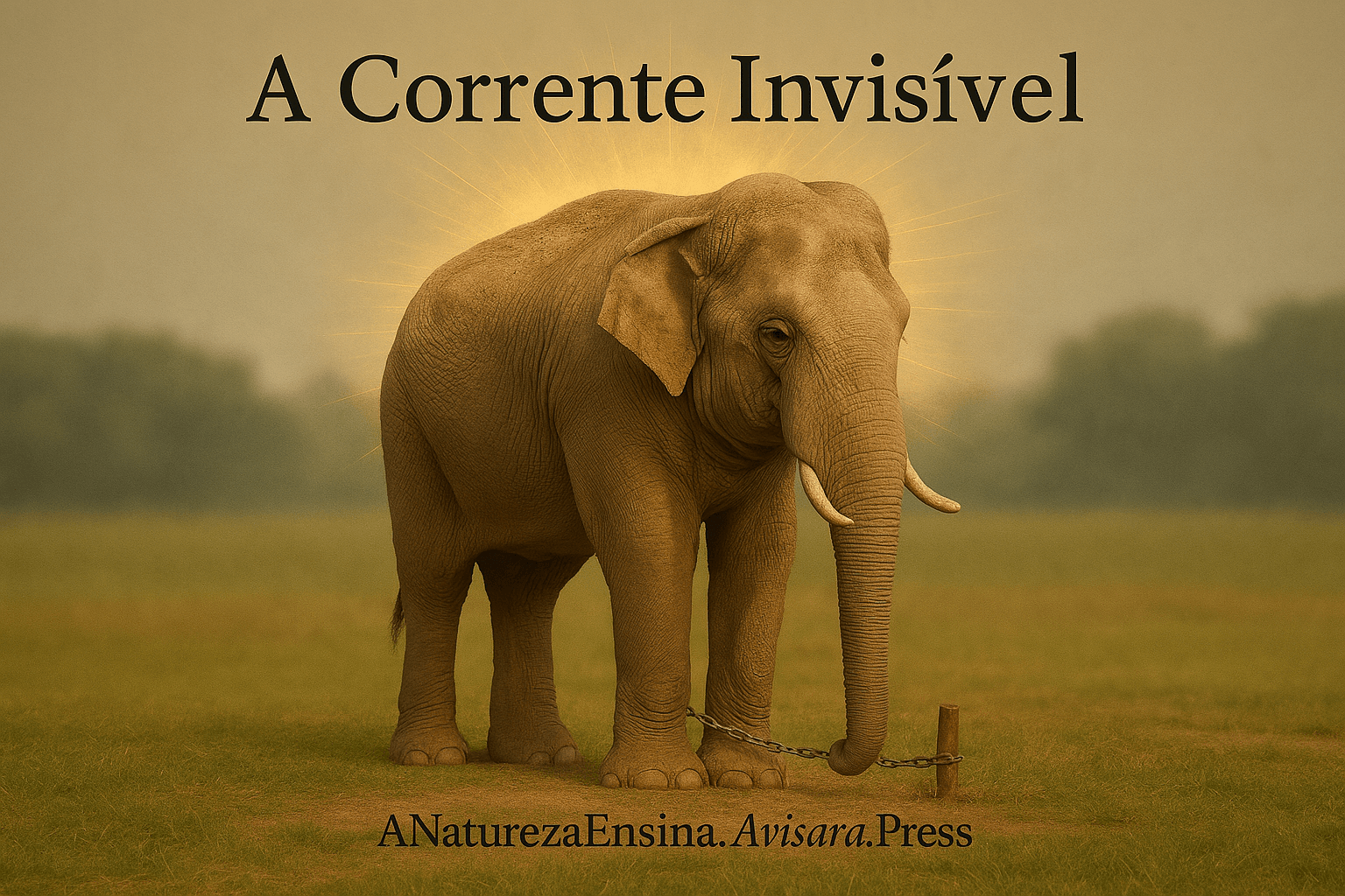 A Natureza Ensina - Inicio A Natureza Ensina - A Natureza Ensina A Corrente Invisível Como Vencer as Crenças Limitantes com a Força do Elefante