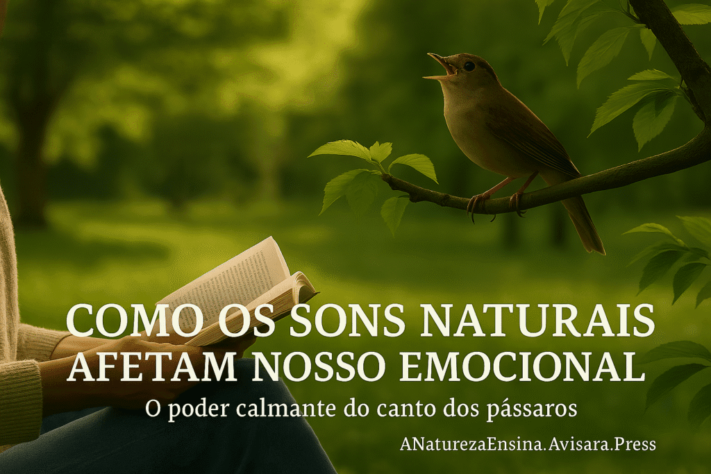 Como os sons naturais afetam nosso emocional