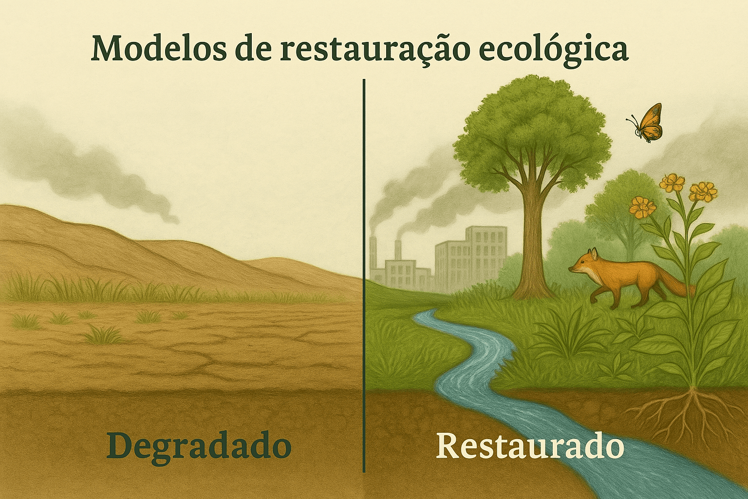 A Natureza Ensina - Ecossistemas em equilíbrio: o que a natureza ensina sobre estabilidade, caos e regeneração - Ecologia e Conservação - Ecossistemas Ecossistemas em equilíbrio: Modelos de restauração ecológica