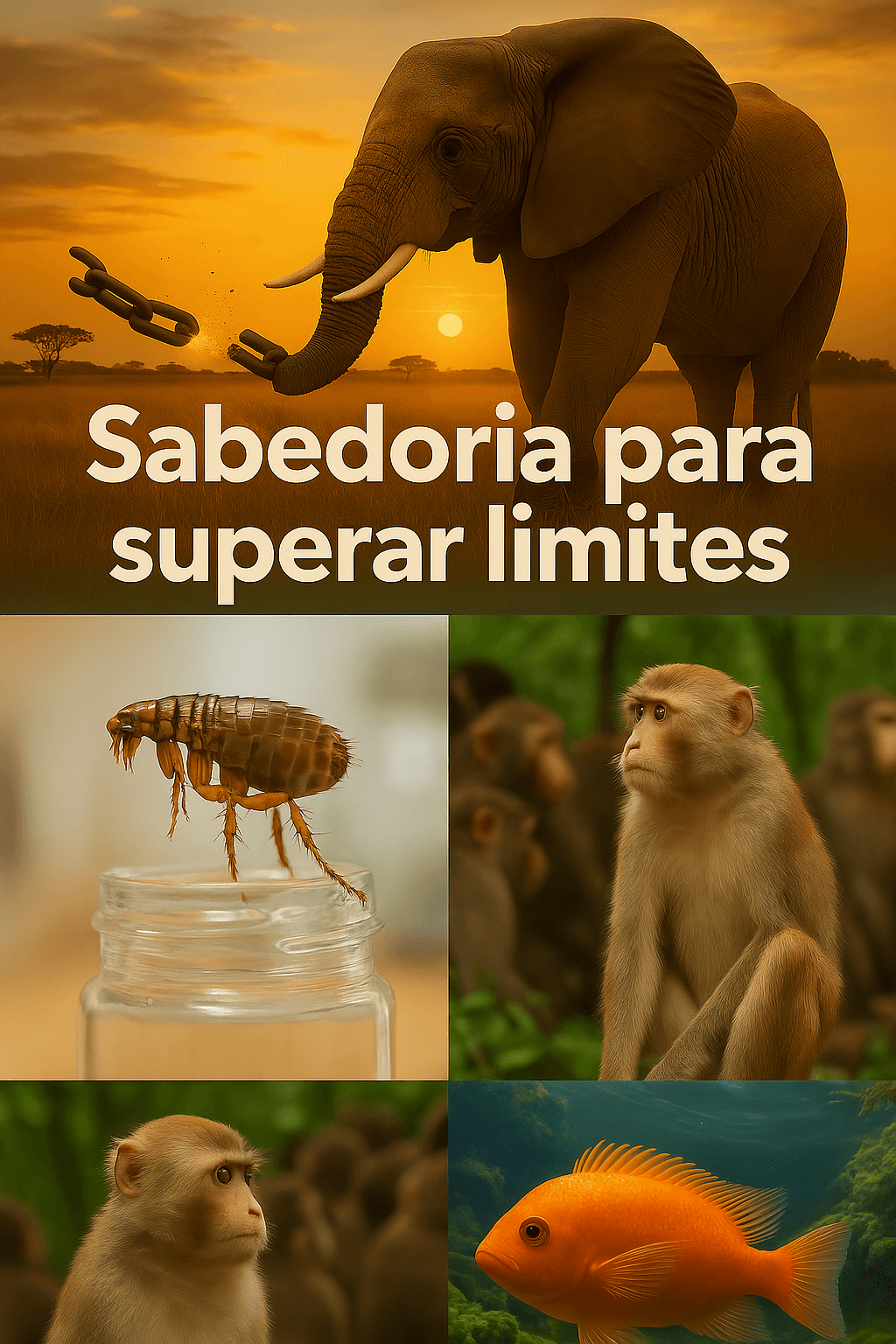 A Natureza Ensina - Superando Limites: A Sabedoria da Natureza para Transformar sua Vida, Carreira e Negócios - Lições da Natureza - Superando Limites Superando limites: metáforas visuais com animais para transformação pessoa